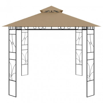 Pavilion, gri taupe, 4x3x2,7 m, 160 g/m² - Img 3
