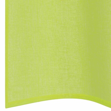 Perdele Voile cu Oelii 2 buc Verde măr 140x260 cm - Img 5