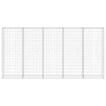Perete gabion cu capace, 300 x 30 x 150 cm, oțel galvanizat - Img 3