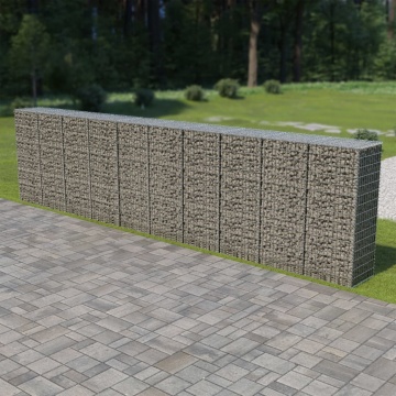 Perete gabion cu capace, 600 x 50 x 150 cm, oțel galvanizat - Img 1