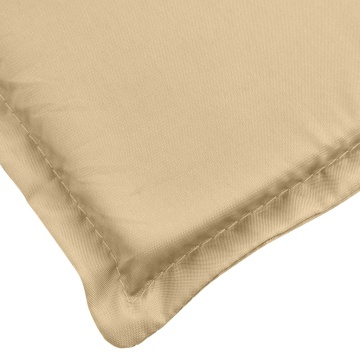 Pernă bancă de grădină, 2 buc. melanj bej, 180x50x7 cm, textil - Img 7