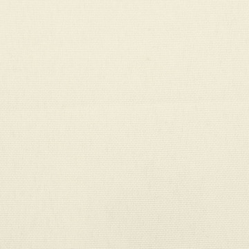 Pernă bancă de grădină, alb crem, 110x50x7 cm, textil oxford - Img 5