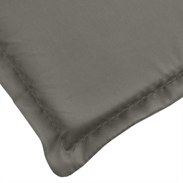 Pernă bancă de grădină, melanj gri închis, 150x50x7 cm, textil - Img 8