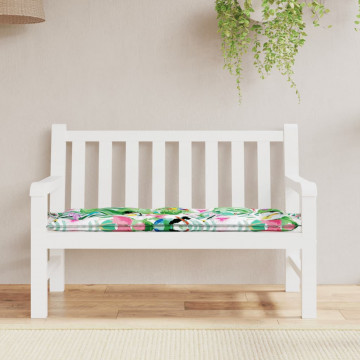 Pernă bancă de grădină, multicolor, 120x50x7 cm, textil - Img 1
