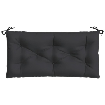 Pernă bancă de grădină, negru, 100x50x7 cm, material oxford - Img 4