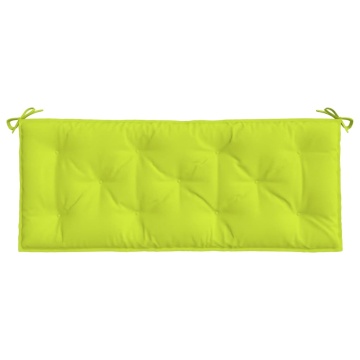Pernă bancă de grădină verde aprins, 120x50x7 cm, textil oxford - Img 4
