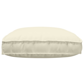 Pernă de Exterior Crem Poliester 120 x 12 x 80 cm - Img 3