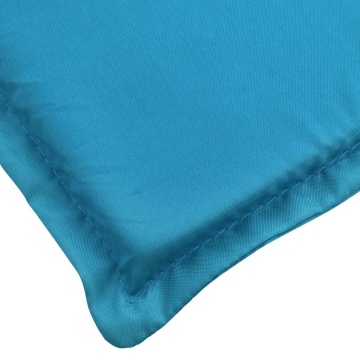 Pernă de șezlong, albastru, 200x70x3 cm, textil oxford - Img 6