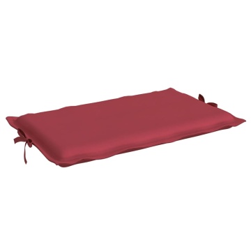 Pernă de șezlong, roșu vin, 186x58x3 cm, textil oxford - Img 3