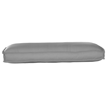 Perna Exterioară Gri Poliester 120 x 12 x 50 cm Pernă de Exterior - Img 3