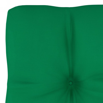 Pernă pentru canapea din paleți, verde, 50 x 40 x 10 cm - Img 3