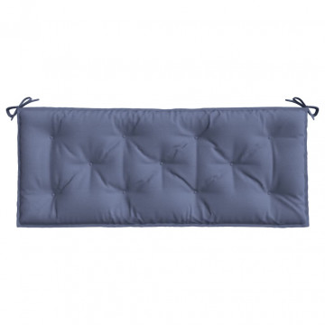 Perne bancă de grădină 2buc. bleumarin 120x50x7cm textil oxford - Img 8
