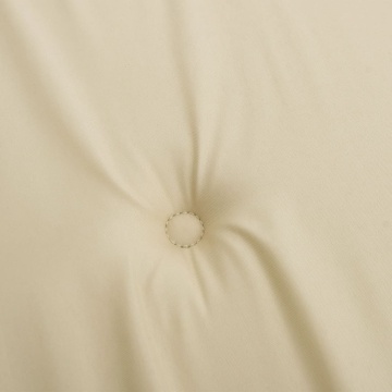 Perne cu spătar mic, 6 buc., bej, 100x50x3 cm, textil oxford - Img 6