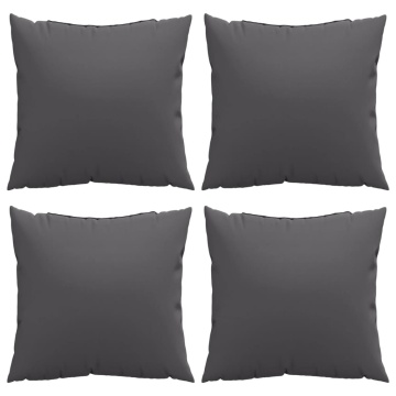 Perne de canapea, 4 buc., antracit, 40x40 cm, textil - Img 4