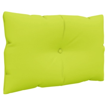 Perne de paleți, 2 buc, verde aprins, material textil - Img 4