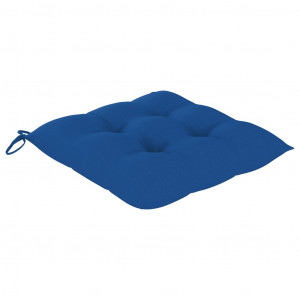 Perne de scaun, 2 buc., albastru deschis, 40 x 40 x 7 cm, textil - Img 3
