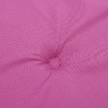 Perne de scaun spătar înalt, 4 buc., roz, textil - Img 6