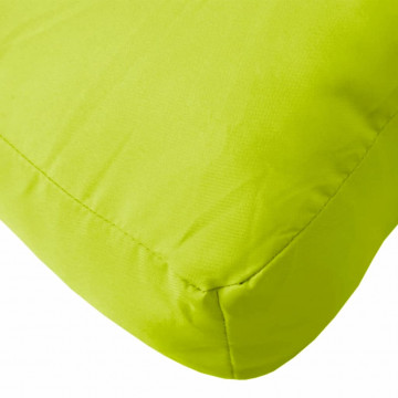 Perne pentru canapea din paleți, 2 buc., verde aprins, textil - Img 8