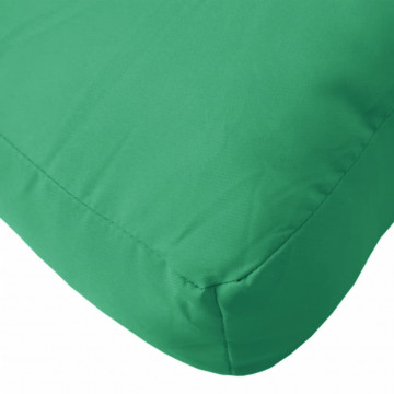 Perne pentru canapea din paleți, 3 buc., verde, textil - Img 8