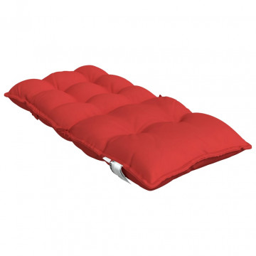 Perne scaun cu spătar mic, 4 buc., roșu, textil oxford - Img 8