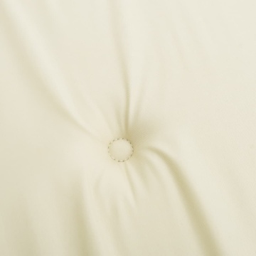 Perne scaune grădină 4 buc. crem 40x40x3 cm țesătură Oxford - Img 5