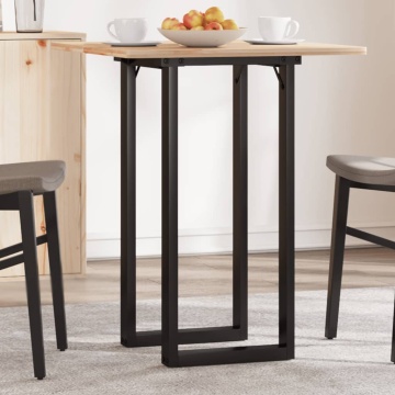 Picioare Măsuță de cafea O-Frame 80x40x73 cm Fontă - Img 3