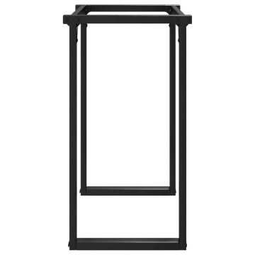 Picioare Măsuță de cafea O-Frame 80x40x73 cm Fontă - Img 8