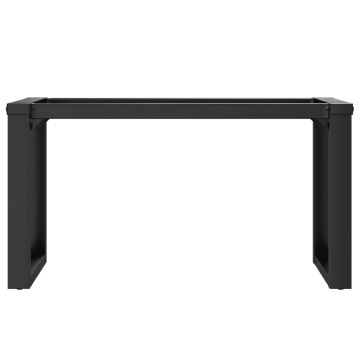 Picioare Măsuță de cafea O-Frame 90x30x43 cm Fontă - Img 4