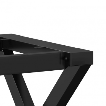 Picioare Măsuță de cafea X-Frame 140x30x43 cm Fontă - Img 6