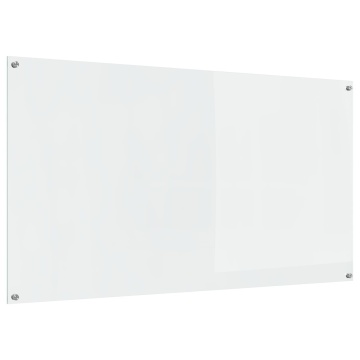 Placă Backsplash pentru Bucătărie Transparent 110x60x0,6 cm din Sticlă Securizată - Img 4