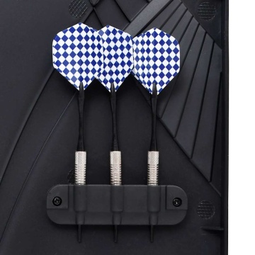 Placă electrică de darts cu săgeți din polipropilenă neagră - Img 5