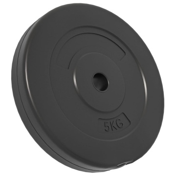 Plăci de greutate, 4 buc., 30 kg, ciment - Img 3