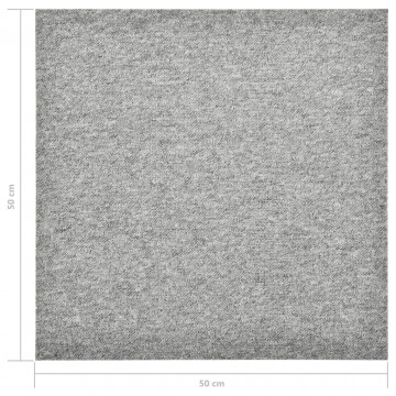 Plăci de pardoseală, 20 buc., gri deschis, 50 x 50 cm, 5 m² - Img 6