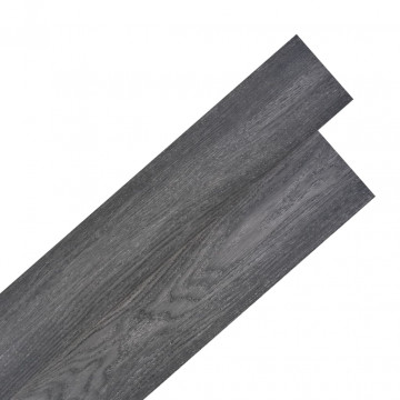 Plăci de pardoseală autoadezive, negru și alb 5,21 m², 2 mm PVC - Img 2