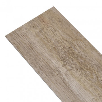 Plăci pardoseală autoadezive lemn decolorat 5,02 m² PVC 2 mm - Img 4