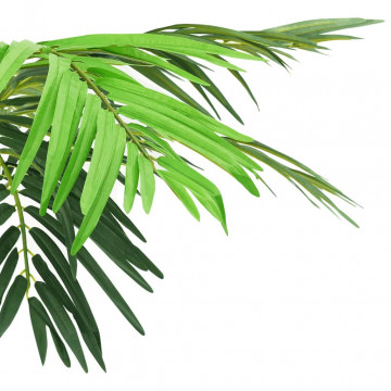 Plantă artificială palmier phoenix cu ghiveci, verde, 190 cm - Img 3