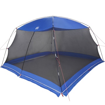 Plasă de țânțari pentru camping cu ușă Albastru 5 persoane Impermeabil - Img 2