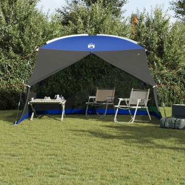 Plasă de țânțari pentru camping cu ușă Albastru 5 persoane Impermeabil - Img 4