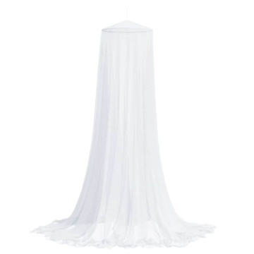 Plasa de tantari pentru pat 220 ochiuri alb 56x56x220 cm - Img 4