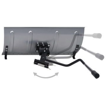 Plug de zăpadă pentru mașina tuns iarbă cu adaptor, 100 cm - Img 8