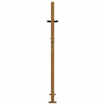 Poartă pentru grădină, 105x155 cm, oțel corten, model copac - Img 8