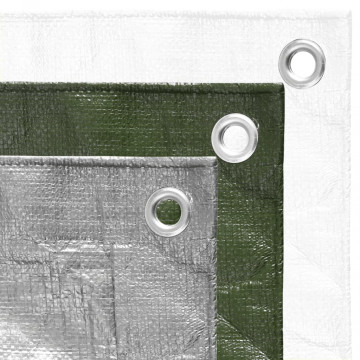 Prelată 180 g/m², gri, 3x4 m, HDPE - Img 5