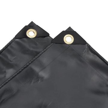 Prelată, antracit, 2,5x3,5 m, 650 g/m² - Img 8