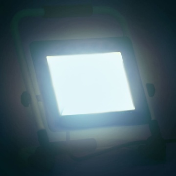 Proiector cu LED și mâner, alb rece, 100 W - Img 2