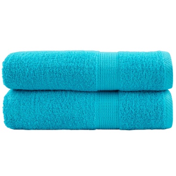 Prosoape de mâini premium SOLUND 2 buc. turcoaz 50x100cm 600gsm - Img 1