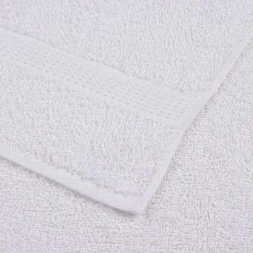 Prosoape pentru saună 25 buc alb 80x200 cm 360 g/m² 100% bumbac - Img 5