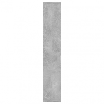 Raft de perete, gri beton, 36x16x90 cm, PAL - Img 8