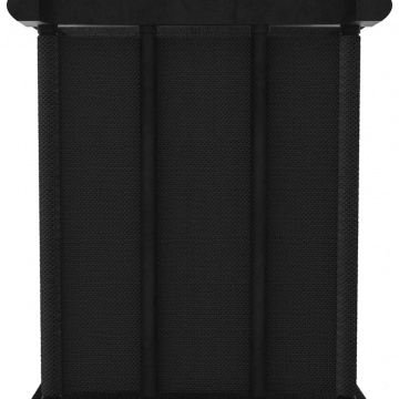 Raft expunere, 12 cuburi, negru, 103x30x141 cm, material textil - Img 8