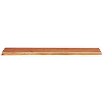 Raft perete 40x20x2,5 cm dreptunghiular lemn acacia margine vie - Img 4