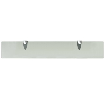 Rafturi suspendate, 2 buc., 60 x 10 cm, sticlă, 8 mm - Img 4